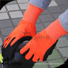 SRSAFETY blaue Latex Gloevs 13 Gauge Handschuhe / Nitril Handschuhe mit China Lieferanten Arbeitshandschuhe, billige Handschuhe